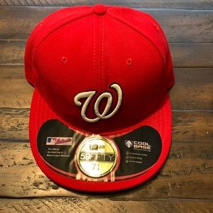 Barely used Washington Nationals hat size 7.25